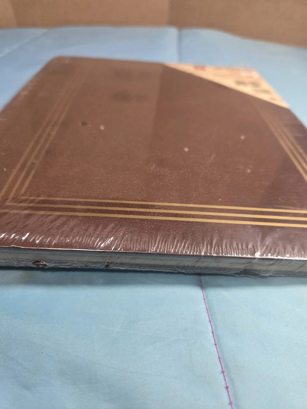 Source Unknown Brown & Gold Decorative Coffee Table Book